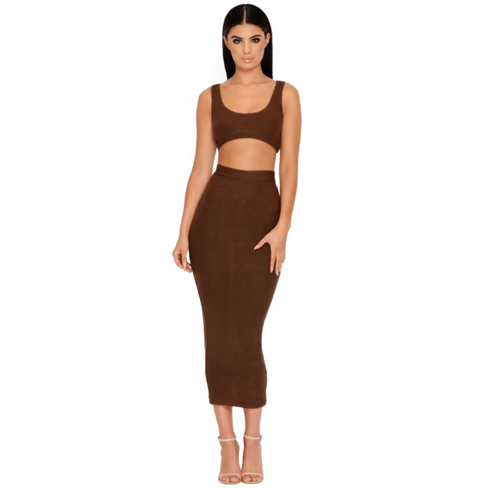 Brown 2 piece set